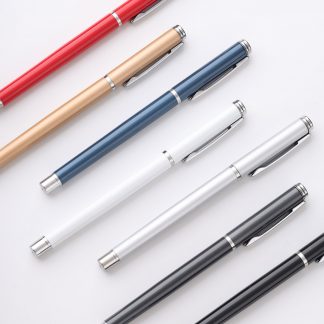 Wholesale Multicolor Office Business Gel Pen Black Smooth Writing Luxury Black Signature Pen With Logo