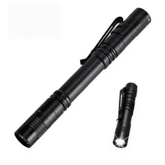 High Power Aluminium Alloy Pen Light Mini Flat Penlight Led XPE Tactical Mini Led Flashlight Pen Torch
