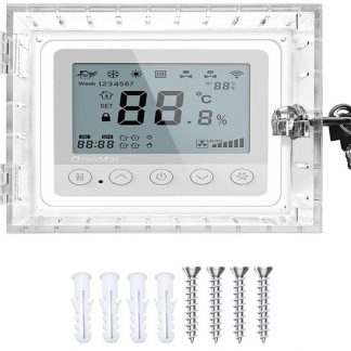 Large Transparent Universal Plastic Lock Box With Key for hospital setting