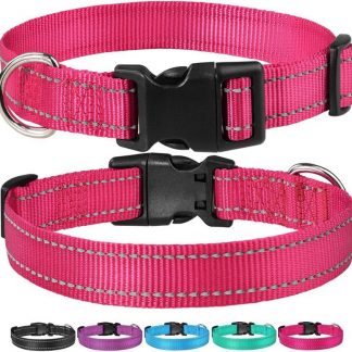 Dog collar anti-break dog collar collar collar collar collar dog chain Light reflective leash Pet supplies