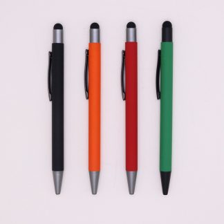 New matte black aluminum spray paint mobile phone stylus screen pen